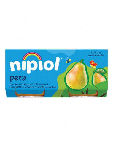 Nipiol Omogeneizzato Pera 80 G 2 Pezzi