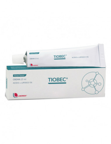 Tiobec Crema Acido Lipoico 5% 25 Ml