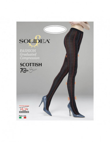 Scottish 70 Collant Fantasia Nero Xl