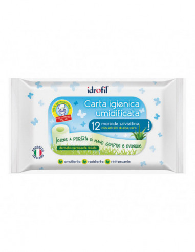 Carta Igienica Biodegradabile 12 Pezzi