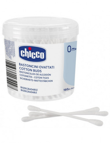 Chicco Bastoncini Cotonati 160 Pezzi
