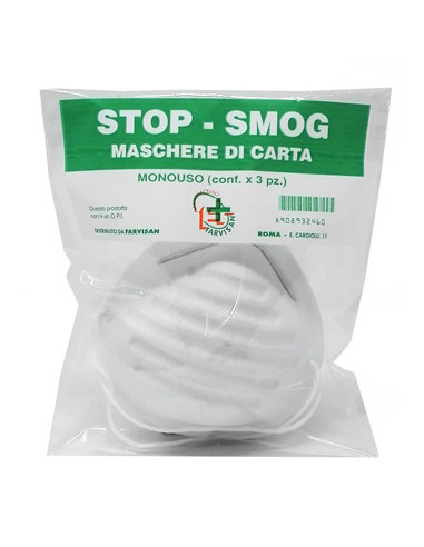 Maschere Di Carta Stop-smog Monouso 3...