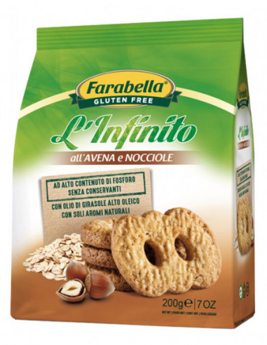 Farabella Infinito Avena/nocciole 200 G