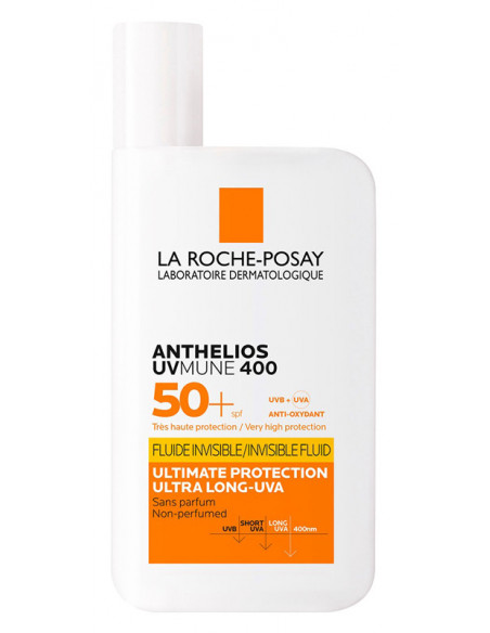 Crema Solare Invisibile La Roche Posay Anthelios Uvmune Fluido Spf50+ 50ml Senza Profumo