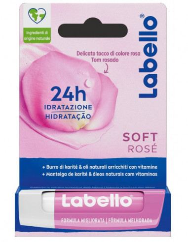 Labello Soft Rose 5,5 Ml