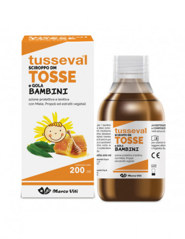 Tusseval Sciroppo Tosse Bambini 200 Ml