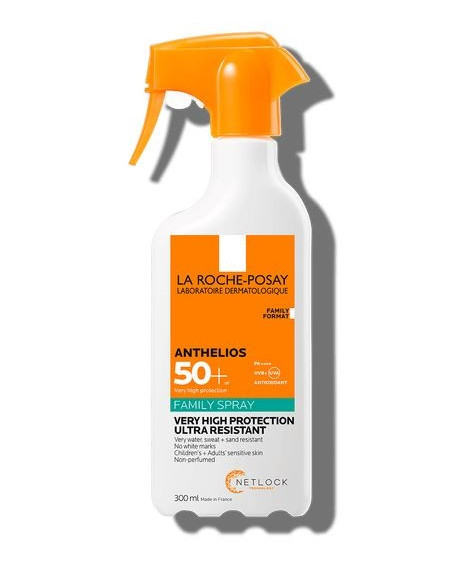 Spray Solare Famiglia La Roche Posay Anthelios Family Spf50+ 300ml