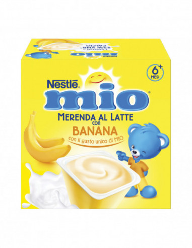 Mio Merenda Banana 4 X 100 G