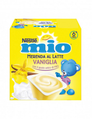 Mio Merenda Vaniglia 4 X 100 G