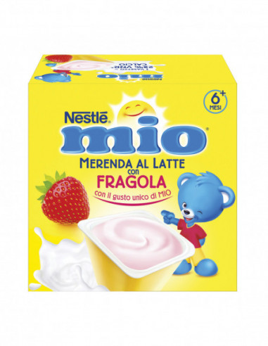 Mio Merenda Fragola 4 X 100 G