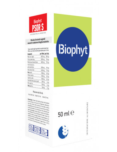 Biophyt Psor S 50 Ml Soluzione...