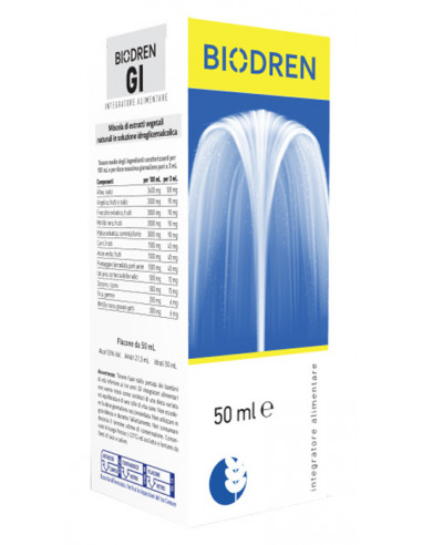 Biodren Gi Soluzione Idroalcolica 50 Ml
