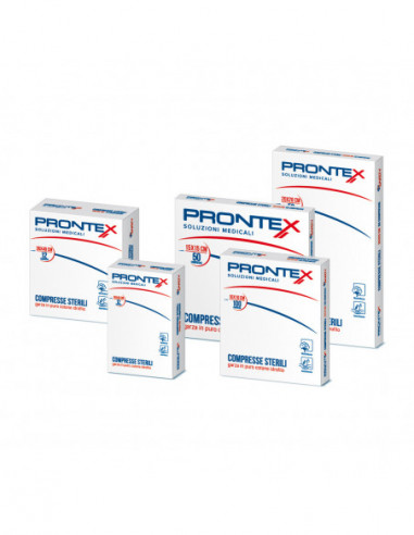 Prontex Garza Compressa 12/8 10x10cm...