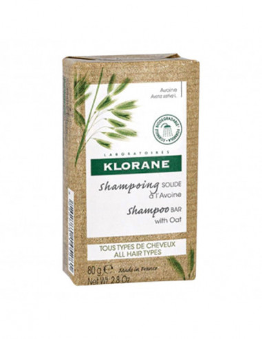 Klorane Shampoo Solido Avena 80 G