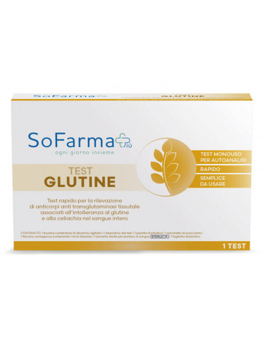 Test Autodiagnostico Glutine Sofarmapiu'