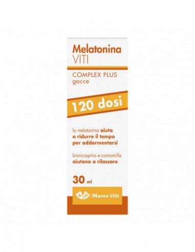 Melatonina Viti Complex Plus Gocce 30 Ml