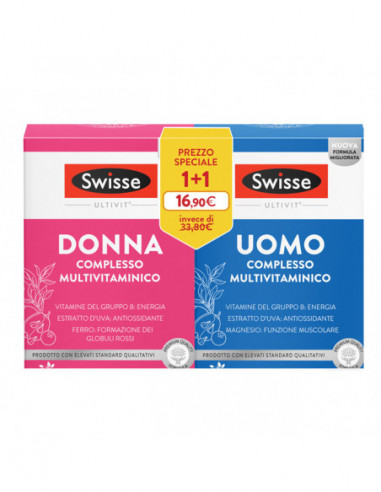 Swisse Bipack Multivitaminico Uomo E...