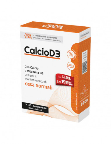 Sanavita Calcio Vitd3 30 Compresse