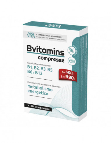 Sanavita Bvitamins 30 Compresse