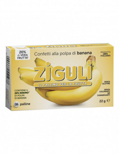 Ziguli Banana 36 Palline 22 G