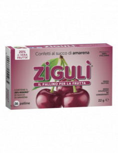 Ziguli Amarena 36 Palline 22 G