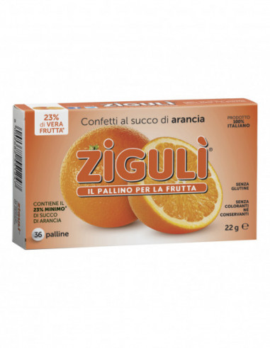 Ziguli Arancia 36 Palline 22 G