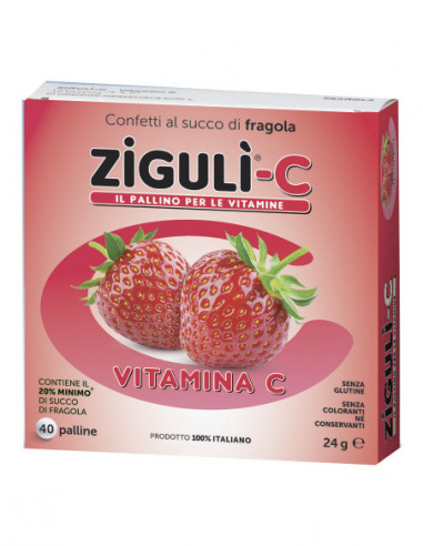 Ziguli C Fragola 40 Confetti 24 G