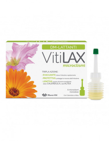Vitilax Microclismi Lattanti 6 X 3 G