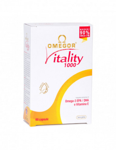 Omegor Vitality 1000 60 Capsule Molli