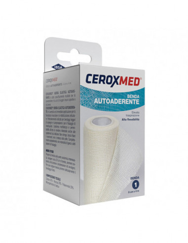 Benda Elastica Ceroxmed 8x400 Cm 1 Pezzo