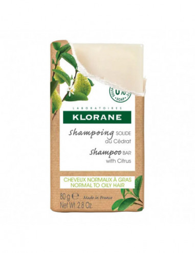 Klorane Shampoo Solido Cedro 80 G