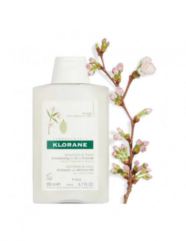 Klorane Shampoo Latte Mandorla 200 Ml
