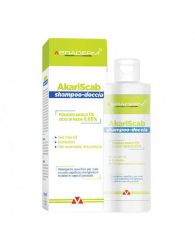 Akariscab Shampoo Doccia 150 Ml Braderm