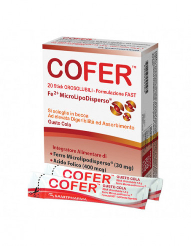 Cofer 20 Stick Orosolubili Da 1,6 G...