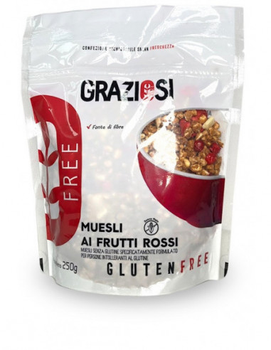 Muesli Ai Frutti Rossi 250 G