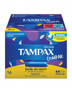 Tampax Compak Regular 16 Pezzi