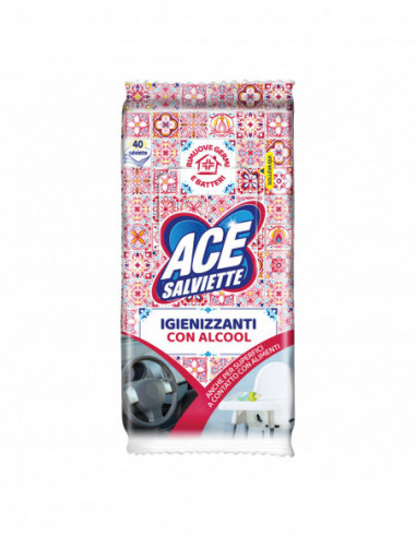Ace Salviette Igienizzanti Alcool 40...