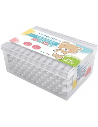 Cotton Fioc Baby 56 Pezzi Sofarmapiu'