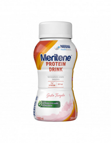 Meritene Protein Drink Fragola 200 Ml