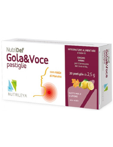 Nutridef Gola & Voce Miele E Limone...