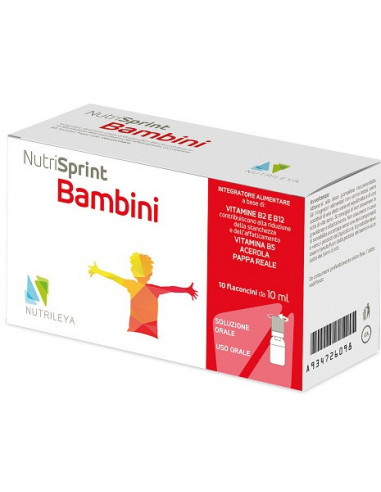Nutrisprint Bambini 10 Flaconcini 10 Ml