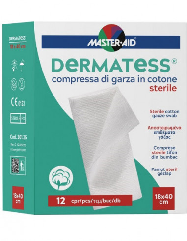 Garza Idrofila Dermatess Cotone 18x40...