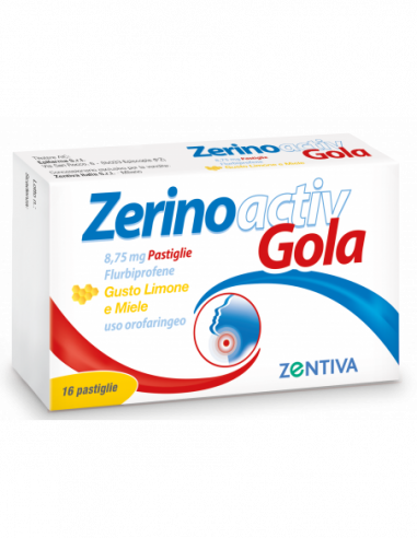 Zerinoactiv Gola 16 Pastiglie 8,75 Mg...
