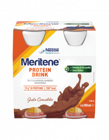 Meritene Drink Cioccolato 4 Pezzi Da...