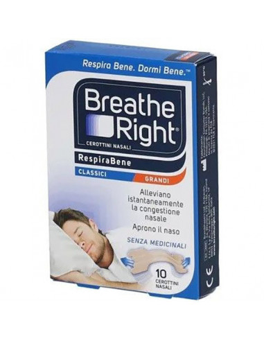 Cerotti Nasali Breathe Right Classici...