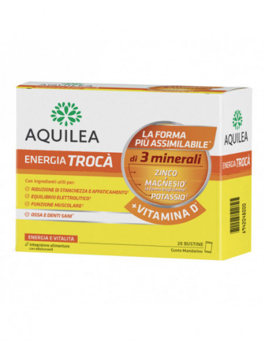 Aquilea Energia Troca'+vit D 20 Bustine