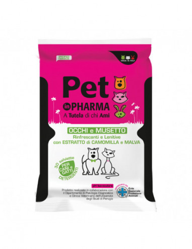 Pet In Pharma Salviettine Occhi Muso...