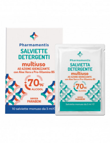 Pharmamentis Salviettine 70% Alcool...