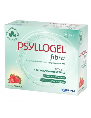 Psyllogel Fibra Fragola 20 Bustine
