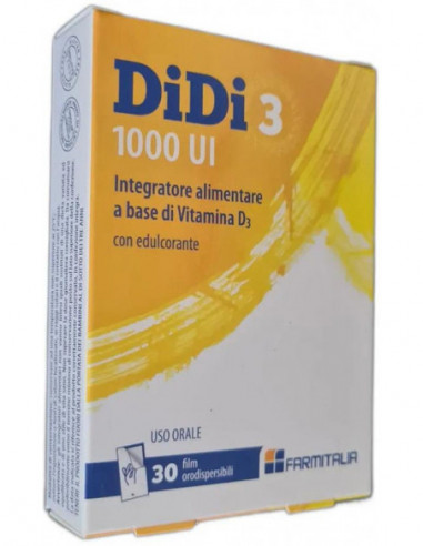 Didi3 1000 Ui 30 Film Orodispersibili